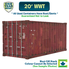 Load image into Gallery viewer, Calgary shipping container for sale, 20&#39; shipping container for sale Calgary AB, Calgary AB shipping container for sale, wind and water tight shipping container for sale, WWT shipping container for sale, used shipping container for sale Calgary, conex for sale, steel storage container for sale, shipping container prices Calgary, buy a shipping container Calgary, Northern Container Sales
